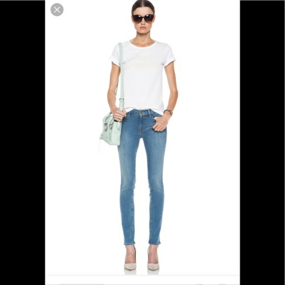 Frame Denim Le Skinny de Jeanne in Culver Size 25